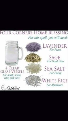 Home Blessing, Magia Das Ervas, House Blessing, Magick Spells, Herbal Magic, Witch Spell, Wiccan Spells, Spells Witchcraft