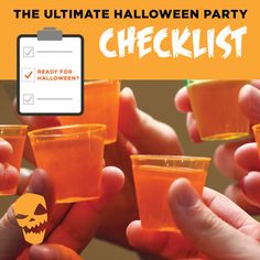 the ultimate halloween party checklist