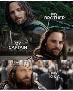 the two faces of thor and his brother, who are both in different roles for each other