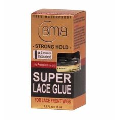 BMB Super Lace Glue For Lace Front Wigs Adhesive Super Hold - 0.5 oz / 15 ml 100% Waterproof super strong hold for extended wear bonding use only (4-6 wks) Directions: Use application brush to apply a thin coat of glue on the hairline. Make sure the glue is dried before applying an additional coat for strength. While the glue is still sticky, apply lace wig onto the hairline and press for 1 minute or until firmly in place. Wait 15 minute before you. Begin to style your hair. Ingredients: Isoprop Cantu For Natural Hair, Curly 3b, Moon Beauty, Lace Wig Glue, Lace Glue, Wig Glue, Hair Glue, How To Remove Glue, Curly Bob Wigs