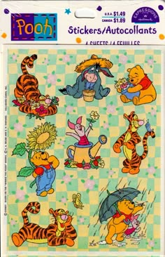 winnie the pooh stickers autocollants