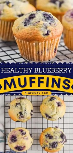 Healthy Blueberry Muffins, healthy recipes, easy breakfast ideas Low Sugar Blueberry Muffins, Low Calorie Blueberry Muffins, Low Fat Blueberry Muffins, Perfect Blueberry Muffins, Sugar Free Blueberry Muffins, Low Fat Muffins, Low Sugar Muffins, Moist Blueberry Muffins, Blueberry Muffin Recipe Healthy