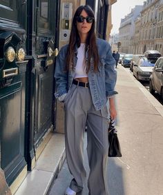 French Spring Outfits, Spring Summer Capsule Wardrobe, Denim Outfits, Chique Outfits, Paris Fashion Week Street Style, Outfit Trends, American Beauty