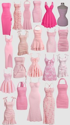 Pastel Dress Outfit Casual, Different Types Of Dresses Style, Places To Buy Dresses Online, How To Style Curvy Bodies, Dress Design Patterns Fashion, Pink Bday Outfit Ideas, Miss Match Outfits, Types Of Dresses Chart, Aesthetic Birthday Dress