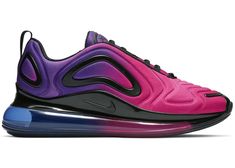 Nike Air Max 720 Sunset (W) - AR9293-500 Nike Airmax 720, Dream Sneakers, Work Out Outfits, Nike Original, Kd Shoes, Bentley Mulsanne, Sunset Color, Nike Elite Socks, Air Max 720