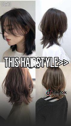 ✓ long wolfcut haircut straight hair, wolfcut hair long, long wolf cut hair, .. Fat Face Haircuts, Shortish Hair, Hair Cut Guide, Long Shag Haircut, Hair Inspiration Long, Haircut Straight