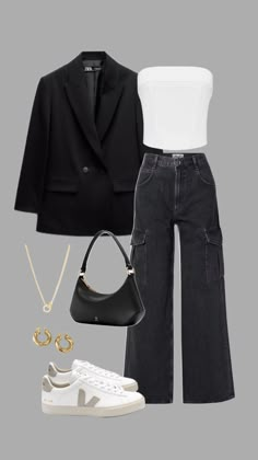 Outfit Primavera, Casual Looks, Casual Outfit Inspiration, New Wardrobe, Fall Outfits Women, Everyday Outfits, Work Outfit, Chic Style