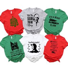 Family Vacation Shirts Matching, Vacation Shirts Family, Christmas Vacation Shirts, Griswold Christmas, Christmas Jammies, Chevy Chase, Family Vacation Shirts, Funny Christmas Shirts, Family Christmas Shirts