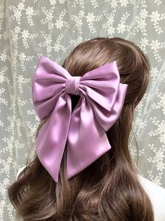 Mothers Day Gift Bow Hair Bow Satin Hair Bow Hair Bow for | Etsy Outfit For Christmas, Satin Hair Bow, Big Hair Bows, Gift Bow