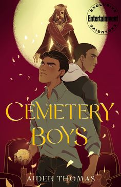 the cover to cemetery boys by aden thomas