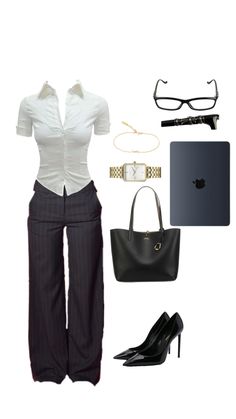 #office_siren #office #outfit Casual Woman Outfit, Looks Pinterest, Woman Outfit, Uni Outfits, Office Outfit