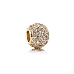 14k gold pave Pandora Summer, Gold Pandora, Pandora Gift, Pandora Pave, Pandora Gold, Pandora Rose, Pandora Rings