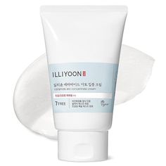 Illiyoon Ceramide Ato Concentrate Cream Moisturizer For Dry Sensitive Skin, Korean Moisturizer, Oily T Zone, Ceramide Capsules, Cream Face, Dry Sensitive Skin, Flaky Skin, Glass Skin