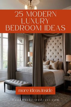 artistic modern luxury bedroom ideas wall decor Model Home Bedroom, Hotel Interior Bedroom, Luxury Hotels Interior, Elegant Bedroom Design, Paris Bedroom, Luxe Bedroom, Cozy Fall Bedroom, Modern Luxury Bedroom, Yellow Bedroom