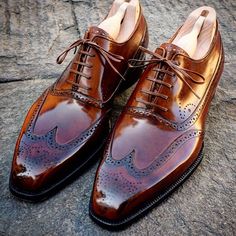 Brown Sugar Nike Heels, Handmade Boots, Oxford Brogues, Bespoke Shoes, Brown Leather Shoes, Leather Brogues, Oxford Shoes Men