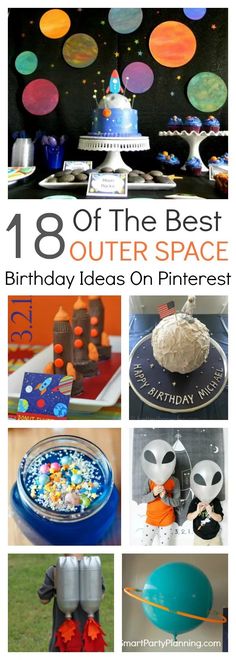 the best outer space birthday ideas on pinterest