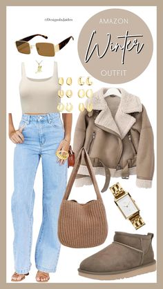 Hi gorgeous!! You would look amazing in this comfy chic winter outfit from amazon!! ☁️✨Shop all my post through my LTK & Amazon Storefront and follow me for more daily inspo 🤍

Chic winter outfits, winter outfits ideas, Moto jacket outfits, ugg outfits ideas, schooled outfits, school outfits ideas, college outfits, campus outfits, college outfits ideas, holiday shopping outfits, Christmas shopping outfits, thanksgiving outfits, thanksgiving outfits ideas, Uggs, platform uggs, ugg slippers, ugg boots, winter fashion, winter outfits, comfy winter outfits, gifts, gifts for her, gift ideas, gift guide, gifts for girlfriend, gifts for sister, gifts for the homebody, easy gifts, it gifts, Christmas gifts, Christmas aesthetic, Christmas gift guide, Christmas gift guide 2022, Christmas gift id Casual Outfits Christmas, Outfits Uggs, Chic Winter Outfit, Casual Chic Winter, College Girl Outfits, Uggs Outfits, Outfits Neutral