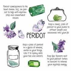 Peridot – The Amazing Abundance Crystal – Wicca Now – Everything You Need To Know About Wicca Peridot Meaning, Charging Crystals, Crystal Magick, Crystal Healing Chart, Crystal Work, How To Make Crystals, Witchy Tips, Crystals Gems, Wiccan Magic