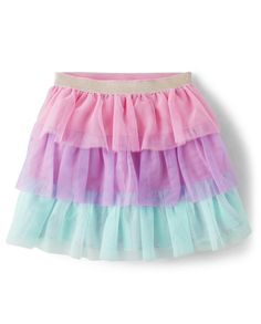 PRICES MAY VARY. SKIRT — Designed with your birthday princess in mind! Style this tulle skirt with her favorite looks from our birthday collection! PRINT — Features colorblock tulle tiers FEATURES — 100% polyester mesh, fully lined, pull-on elasticized waistband with metallic threading for added shimmer, tiered body and above-the-knee length and includes diaper cover made of 100% polyester taffeta BIRTHDAY BOUTIQUE — Celebrate her big day in a big way with sweet styles from our birthday collecti Baby Hazel, Toddler Tutu, Birthday Collection, 2024 Halloween, Boys And Girls Clothes, Birthday Princess, Gymboree Girl, Boutique Collection, 6th Birthday