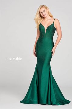 Ellie Wilde EW120012 - Sleeveless V-Neck Long Gown Homecoming Court, Ellie Wilde, Military Ball, Unique Prom Dresses, Spandex Dress, Backless Prom Dresses, Pageant Gowns, Long Evening Gowns, Illusion Neckline