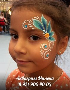 Аквагрим Милена Санкт-Петербург СПб | ВКонтакте Face Painting Flowers, Princess Face Painting, Eye Face Painting, Glitter Face Paint, Fairy Face Paint, Face Inspiration, Festival Face Paint, Face Painting Tips