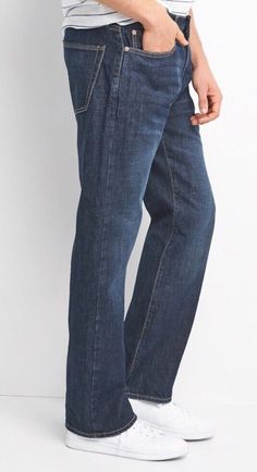 Casual Full-length Gap Jeans, Casual Full Length Gap Jeans, Gap Casual Jeans, Gap Casual Full Length Jeans, Gap Wide Leg Jeans With Pockets, Gap Dark Wash Jeans, Casual Medium Wash Gap Pants, Casual Gap Pants In Medium Wash, Gap Dark Wash Jeans With Pockets