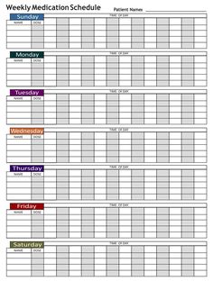 A printable Medication schedule simplifies managing your prescriptions, ensuring you take the right doses at the right times. Its a practical tool for anyone juggling multiple medications, caretakers coordinating care for others, or individuals looking to maintain an accurate health record.. Medication Schedule Template, Medication Log Sheet Free Printable, Weekly Time Sheet Free Printable, Medication Schedule Printable, Medication List Template Free Printable, Medication Chart Printable Free, Weekly Medication Log Free Printable, Daily Medication Log Free Printable, Medication Log Free Printable