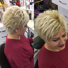 Natural Looking Hairstyles, Idea For Short Hair, Layered Hair Short, Short Thick Hair, Short Hair Pixie, Pixie Haircut Ideas, Short Spiked Hair, Short Haircut Styles