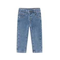 Jeans Pants Baby boy's five-pocket long jeans, medium wash Boys Denim Jeans, Baby Boy Jeans, Baby Boy Pants, Jeans Light Blue, Baby Jeans, Fashion Design Patterns, Boys Denim, Long Jeans, Jeans Kids