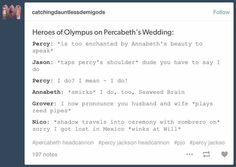 a tweet that reads, hero of olympics perceath's wedding