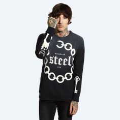 Keepers Sweater // #DDXMASWISHLIST Oli Sykes, Oliver Sykes, Bring Me The Horizon, Hijab Dress, Dark Fashion, The Horizon, Fashion Styles, Christmas List