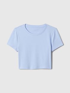 Modern Cropped T-Shirt | Gap Bluey And Bingo Costume, Bingo Costume, Slightly Cropped Shirt, Cropped Tees, Preppy Tops, Shirts Crop Tops, Day Fits, Bluey And Bingo