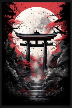 Gotik Tattoo, Guerriero Samurai, Japanese Art Samurai, Samurai Wallpaper, Japan Landscape, Samurai Artwork, Japanese Art Prints, Japanese Artwork, Japan Tattoo