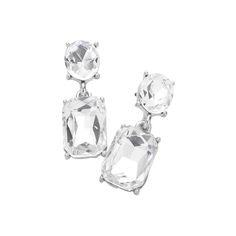 Step into the holiday season with these ultra-glamorous Square Crystal Statement Earrings! The perfect accessory for any occasion, these dazzling earrings feature sparkling crystals that will surely stand out in any outfit. Add a touch of elegance to your wardrobe today! Size: 0.4" X 1.2" Silver Color Crystal Stone Pageant Earrings, Crystal Statement Earrings, Evening Earrings, Dazzling Earrings, Square Crystal, Silver Statement Earrings, Head Chain, Square Stone, Chains Necklaces