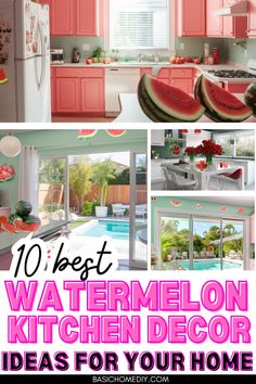 watermelon kitchen decor ideas for your home