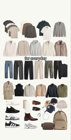 Masc Capsule Wardrobe, Mens Fashion Styles, Capsule Wardrobe Men, Alex Costa, Men Pose, Men's Capsule Wardrobe, Money Men, Mens Wardrobe Essentials, Guys Fashion Casual