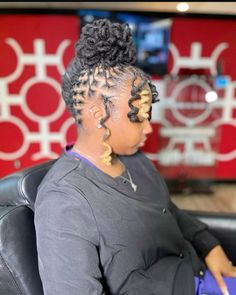 Loc Hairstyles, Locs Hairstyles, Loc Styles, Hairstyles, Hair Styles, Pins