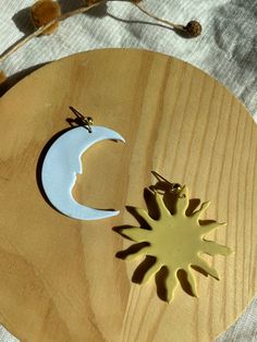 the sun and moon are made out of wood