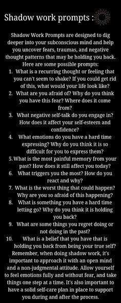 10-journal prompts for shadow work Shadow Work Questions For Healing, Emotional Shadow Work, Shadow Work For Forgiveness, End Of Year Shadow Work, January Shadow Work Prompts, Detachment Shadow Work, Deep Shadow Work Questions, Shadow Work For Friendships, Intense Shadow Work Prompts