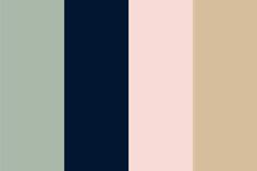 the color scheme for this wallpaper is blue, beige and pink with black accents