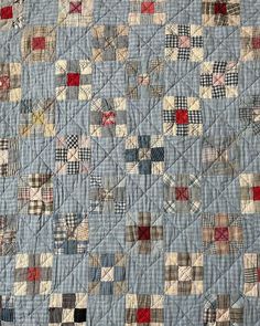 9 Patch Quilt, Scrappy Quilt Patterns, Plaid Quilt, Country Quilts, Scrap Quilt Patterns, Grandma's House, Colorful Quilts, Boy Quilts, Traditional Quilts