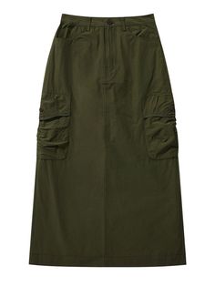 This is a trendy and casual skirt by Wrangler that is made out of high quality and sturdy material. With distinctive mood of the design and young streetwear look, you can style it for your trendy daily outfit.- Cargo pockets detail on the side- YKK zipper closure- Back slit detail- Maxi length and natural silhouette Cargo Skirt, Ykk Zipper, Casual Skirt, Pocket Detail, Style Board, Daily Outfits, Long Skirt, Spain, Street Wear