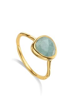 Inspired by the colors and coastline of Southern Italy, this glinting ring showcases an artfully faceted semiprecious stone nestled within precious metal. Style Name:Monica Vinader Siren Semiprecious Stone Stacking Ring. Style Number: 5386961. Gem Studio, Blue Heart Ring, Diamond Friendship Bracelet, Emerald Band Ring, Stone Stacking, Gold Knot Ring, Pinky Signet Ring, Diamond Circle Pendant, Cocktail Earrings