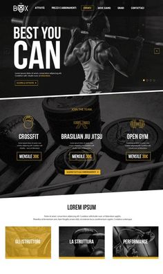 the gym wordpress theme is clean and ready to be used in any sport website