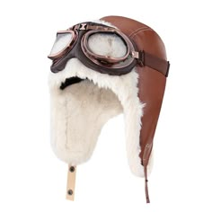 Peicees Vintage Aviator Hat and Goggles Pilot Hat Costume for Adult Kids Leather Trapper Hat with Fur Ear Flaps Winter Warm Product Details Style: Brown Hat+cooper Frame Brand: Peicees MPN: Does not apply UPC: Does not apply EAN: Does not apply Package Dimensions ‏ : ‎ 3.94 x 3.94 x 0.79 inches; 8.82 ounces Department ‏ : ‎ unisex-adult Date First Available ‏ : ‎ July 17, 2024 Amelia Earhart Costume, Vintage Goggles, Aviator Costume, Bessie Coleman, Aviator Goggles, Pilot Hat, Steampunk Woman, Pilot Costume, Aviator Hat