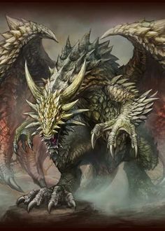 Dragon Artwork Fantasy, Cool Dragons, Beautiful Dragon, Mythological Creatures, Dragon Drawing, Monster Design