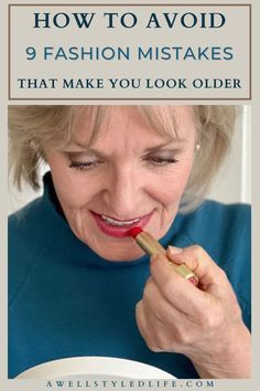 Hair Mistakes, Older Women Fashion, Better Style, Look Older, Fashion Hub, Aging Gracefully, Fashion People