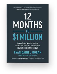 the book cover for 12 months to $ 1 million