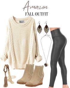 Look Legging, Looks Jeans, Womens Cashmere, Cute Fall Outfits, Casual Work Outfits, Fall Fashion Outfits, Mom Outfits, Casual Fall Outfits, Mode Inspiration