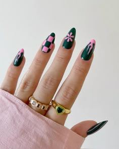 Nail inspo, nail art, simple nails, gel nails, acrylic nails, almond nails, round nails, nail designs, 2024 nail designs, easy nails, black nails, new year nails, new nails new me, spring nails 2024, spring nail inspo (affiliate link) Simple Summer Nail Designs, Simple Nails Gel, Mix And Match Nails, Match Nails, Pink Ideas, Almond Nail Art, Sheer Nails, Cute Pink Nails, Pastel Ombre